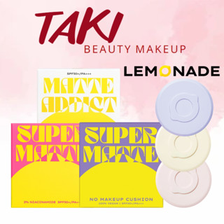  Phấn Nước Siêu Kiềm Dầu,Che Phủ Tốt Lemonade Supermatte Cushion   SuperMatte No Makeup   Matte Addict Cushion 15g 