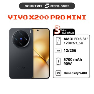 vivo X200 Pro Mini Chip Dimensity 9400 Ram 12GB 16GB. SonPixel 