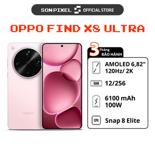 OPPO Find X8 Ultra, Chip Snapdragon 8 Elite, Ram 12/16GB. SonPixel