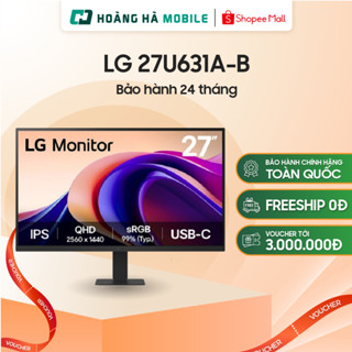  Màn hình LG 24U631A-B  27U631A-B  27 inch QHD IPS 100Hz 5ms USB-C 15W  - Chính hãng 