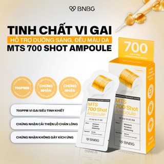  Tinh Chất Vi Gai Hỗ Trợ Dưỡng Sáng Đều Màu Da BNBG MTS 700 SHOT AMPOULE 2ml x 4 gói 