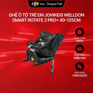 Ghế ô tô trẻ em Jovikids Welldon Smart Rotate 2 Pro+ 40-125cm