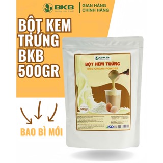 Bột kem trứng làm kem trứng nướng - Gói 500gr - tiện lợi, dễ sử dụng, hương vị thơm ngon