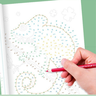  Tranh Nối Số Tô Màu Hopkids – Bộ 4 Cấp Độ Học Số 1-1000 Cho Bé Phát Triển Tư Duy Logic & Sáng Tạo 