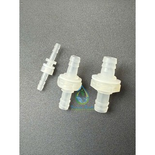 (Set 1-2 bộ ) Đầu nối nhựa xuyên vách kèm TÁN +RON – dùng cho ống phi TỪ 4-16mm
