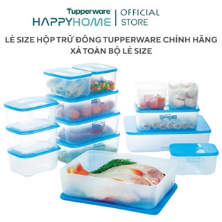 Lẻ hộp cấp đông Tupperware chính hãng, bảo hành trọn đời - Dung tích gọn gàng phù hợp cho mọi cỡ tủ lạnh