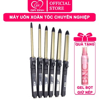 Máy uốc xoăn tóc chuyên nghiệp xoay trục tự động+ Tặng Gel Bọt Giữ Nếp Tóc Karseell