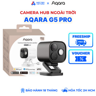  Camera Aqara G5 Pro WIFI POE -Camera Ngoài Trời Chống Nước IP65 Độ Phân Giải Cao 2.5K Hỗ Trợ Matter - BẢN QUỐC TẾ 