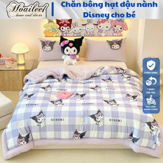 (Loại 1)Chăn cotton đũi xơ đậu nành mùa đông trần bông dày dặn giữ nhiệt tốt, chăn mền mùa đông nhập khẩu cao cấp 2mx2m3
