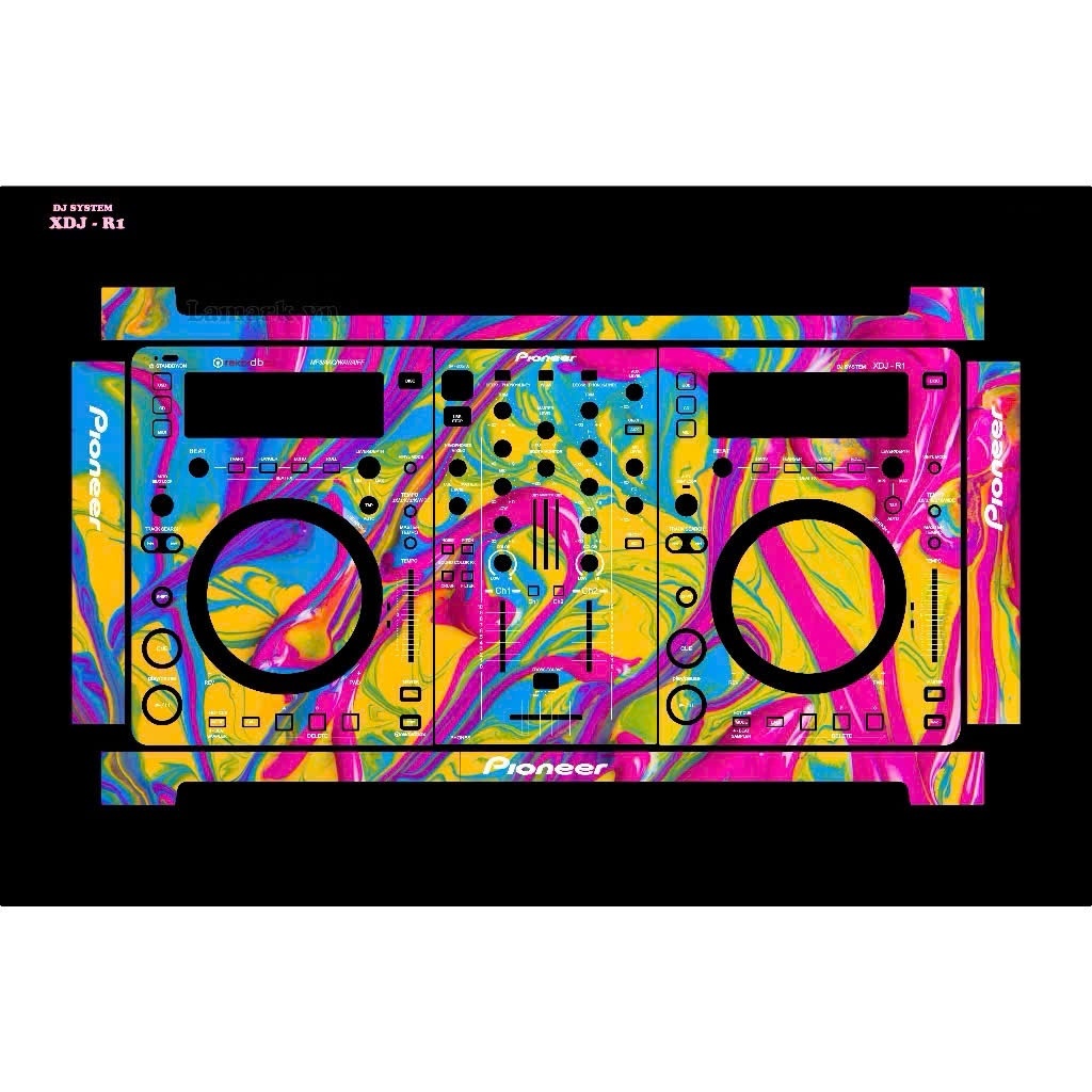Tấm dán skin cho Dj XDJ R1
