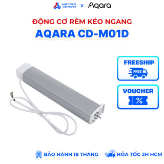  Động Cơ Rèm Kéo Ngang Aqara CD-M01D Điều Khiển Rèm Từ Xa Cài Đặt Hẹn Giờ Tự Động Apple HomeKit 