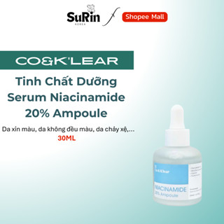   MẪU MỚI   Tinh Chất Dưỡng Serum Co & K'lear Niacinamide 20% Ampoule Hàn Quốc 30ml Giúp Cấp Ẩm Và Loại Bỏ Tế Bào Chết 