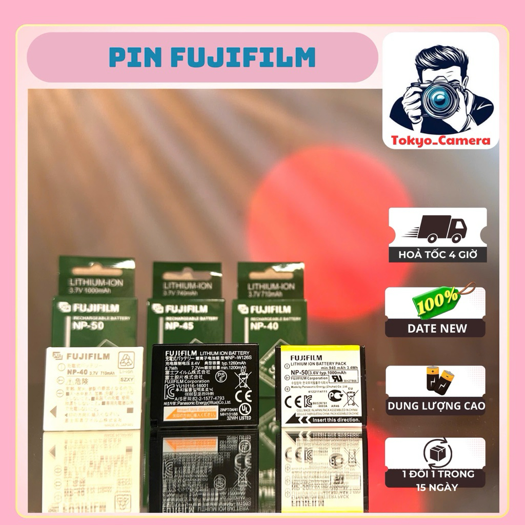 Pin Fujifilm NP-40 / NP-45 / NP-50 / NP-60 / NP-W126S