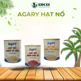 Agary hạt nổ đóng lon 850gr tiện lợi, dễ dùng, dễ bảo quản