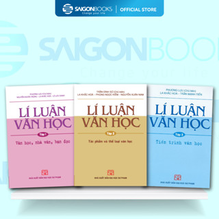  Combo 3 Quyển Lí Luận Văn Học Tập 1,2,3 