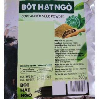 VIANCO [gói NGÒ 500g] BỘT HẠT NGÒ [VN] Coriander Seed Powder