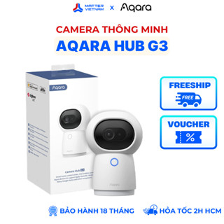  Aqara Camera Hub G3 AI - Xoay 360 Độ Độ Phân Giải 2K Tương Thích Apple Homekit - Indoor 2K AI Tracking - BẢN QUỐC TẾ 