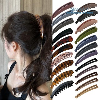  Kẹp Tóc Lười Chuối Đuôi Ngựa Cao Cố Định Phụ Kiện Tóc Cho Nữ KHO1  