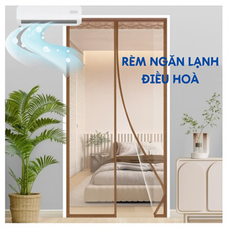 Rèm Nhựa Trong Suốt Ngăn Lạnh Điều Hòa Giá Rẻ, Rèm Ngăn Lạnh PVC, Rèm Cửa Chống Thấm Nước Trong Suốt