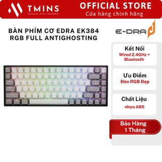  Bàn Phím Cơ EDRA EK384 RGB Full Antighosting 