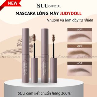 (QUÀ TẶNG 1 KHĂN NÉN) Mascara Chuốt Đổi Màu Lông Mày JUDYDOLL 2,5g Làm Dày Lông Mày Tự Nhiên Chống Nước