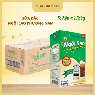 Thùng sữa đặc ngôi sao Phương Nam Vinamilk 1284g - 12 hộp