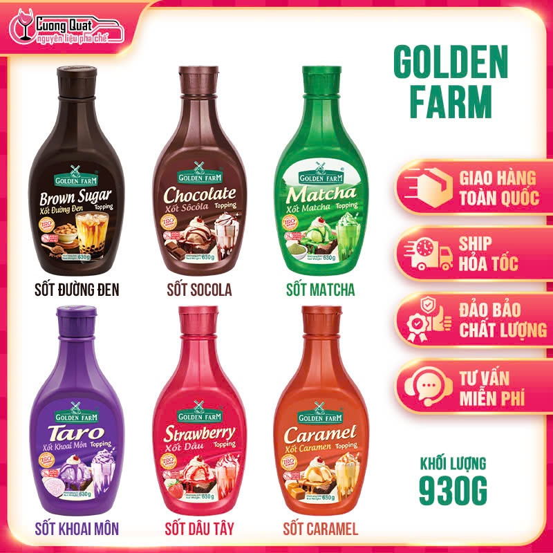 Sốt Golden Farm 630gr – Dạng Sốt Đậm Vị, Dễ Pha Chế