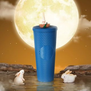  Ly CUP 24OZ PL PADDLING BUNNY BLING  710ml  
