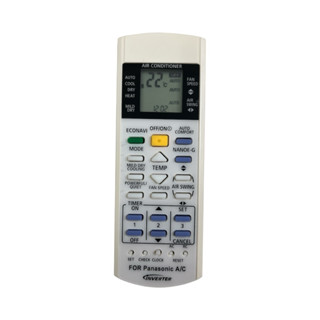 Điều Khiển Điều Hòa Remote Panasonic Thiết Bị Khác Inverter 2 Chiều Econavi Nanoe-G Cho Máy Việt Và Nhật