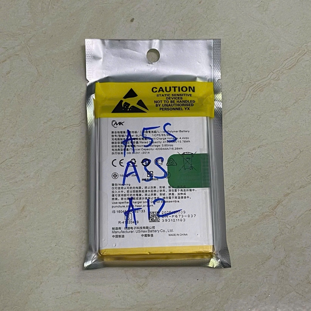 pin oppo A7 / A12 model BLP673 dùng chung