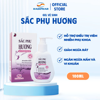 Dung dịch vệ sinh phụ nữ Sắc Phụ Hương giảm ngứa ngăn ngừa nấm và vi khuẩn (Gel 100ml)