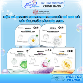  Mặt Nạ Keyshu Bioessence Mask Sợi Xơ Rau Má Cấp Ẩm Ngừa Lão Hóa 30ml 