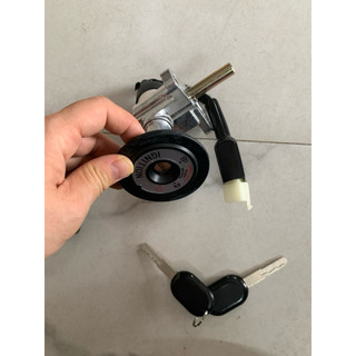 bộ ổ khoá xe điện vespa theo mẫu cao cấp