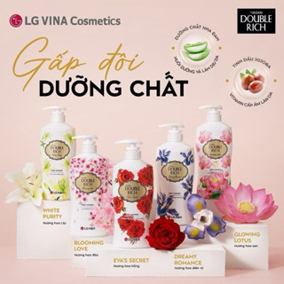  Sữa Tắm Double Rich Hương Hoa Chiết Xuất Từ Thiên Nhiên 550g  800g 