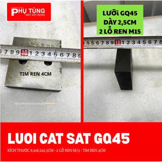Bộ Lưỡi Cắt Sắt Trung Quốc GQ40-GQ45