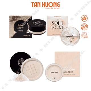 Phấn phủ dạng bột Sivanna Velvet Loose Powder UV25 kiềm dầu chống nắng HF6050 / HF655 / F010 / HF648