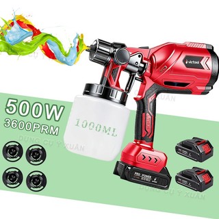 Máy phun sơn cầm tay 1000ml,phun sơn điện,bình xịt nước tưới - 3 kiểu phun có thể thay đổi