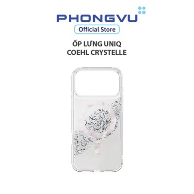 Ốp lưng IP17 UNIQ COEHL Crystelle - Bảo hành 3 tháng