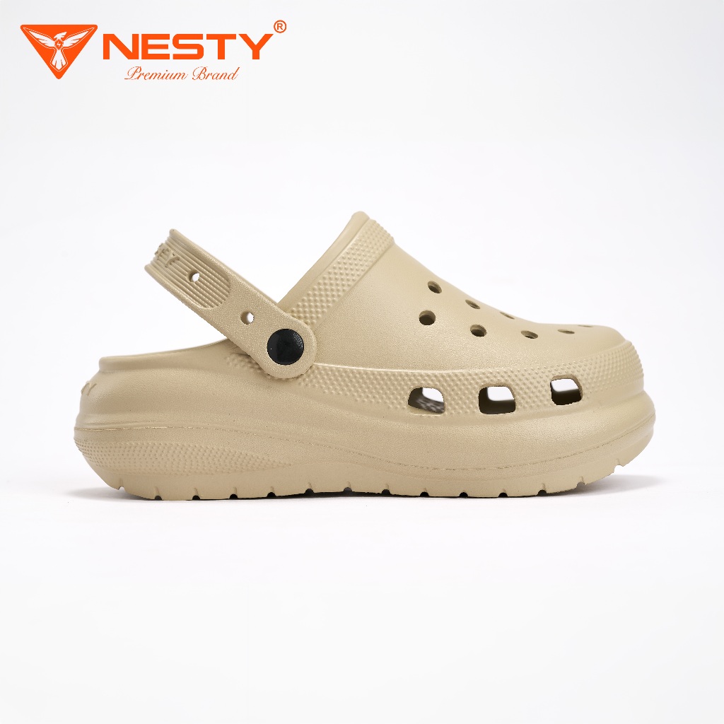 [NE54] [TẶNG CHARM] Dép Suc Đế Cao Đúc Nguyên Khối Nhãn Hiệu NESTY | BigBuy360 - bigbuy360.vn