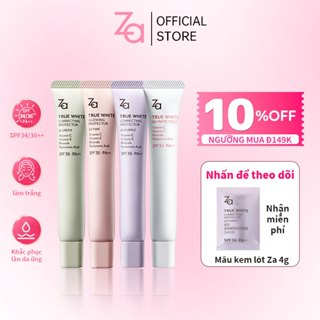 Za Kem Lót Chống Nắng Nâng Tone Kiềm Dầu Dưỡng Da All In One 35g – Kem Lót Trang Điểm SPF Bảo Vệ Da