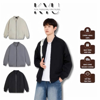 Áo khoác Dù Bomber Nam Unisex 2 lớp, Áo khoác bomber gió nam nữ vải dù cản gió chống tia uv