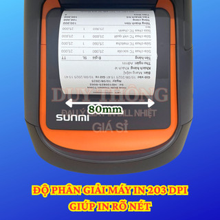 [THANH LÝ] SUNMI T1 (ANDROID 6, RAM 2GB / ROM 16GB) MÁY POS BÁN HÀNG TÍCH HỢP IN BẢO HÀNH 1 THÁNG