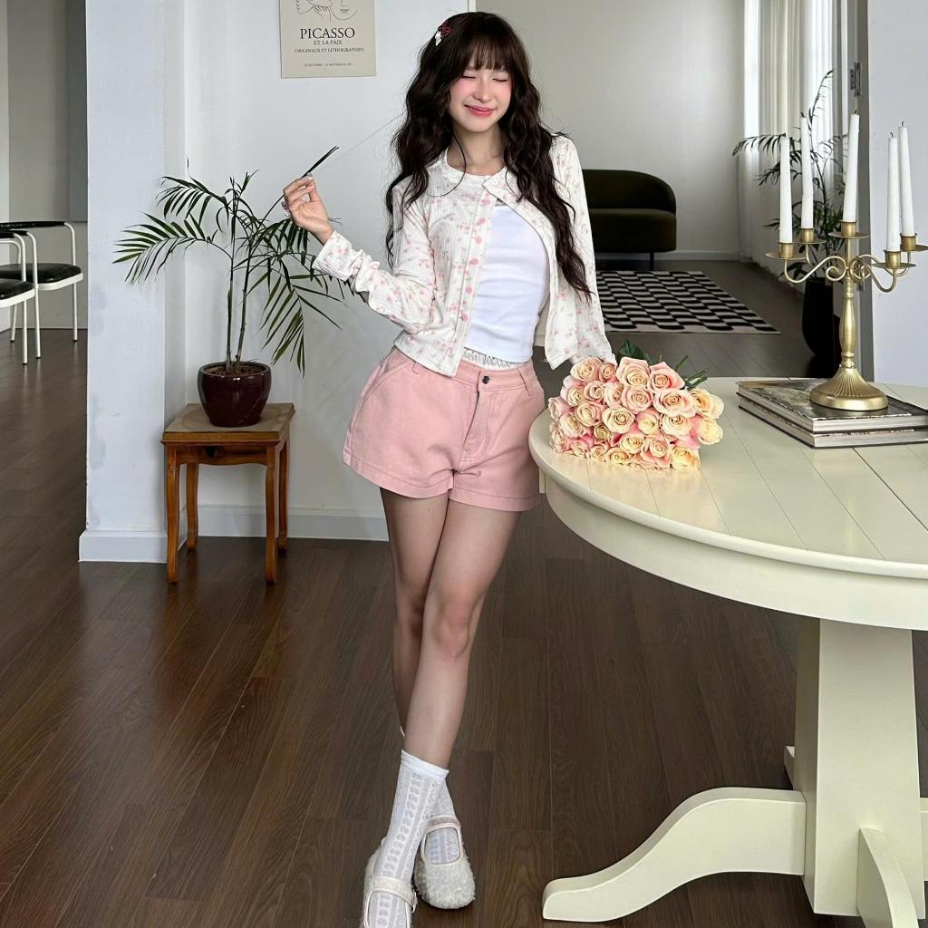 NAVIE - (Kèm áo 2 dây trắng) Áo cardigan BONIE thêu chữ thời trang | BigBuy360 - bigbuy360.vn