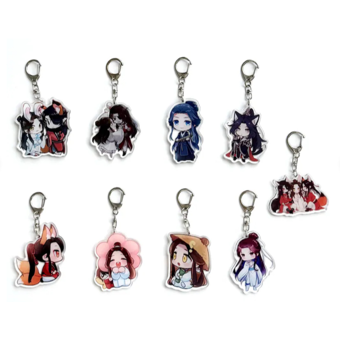 TGCF Acrylic Keychain Tian Guan Ci Fu Acrylic Keychain, Heaven Official's Blessing Keychain, Hua Che