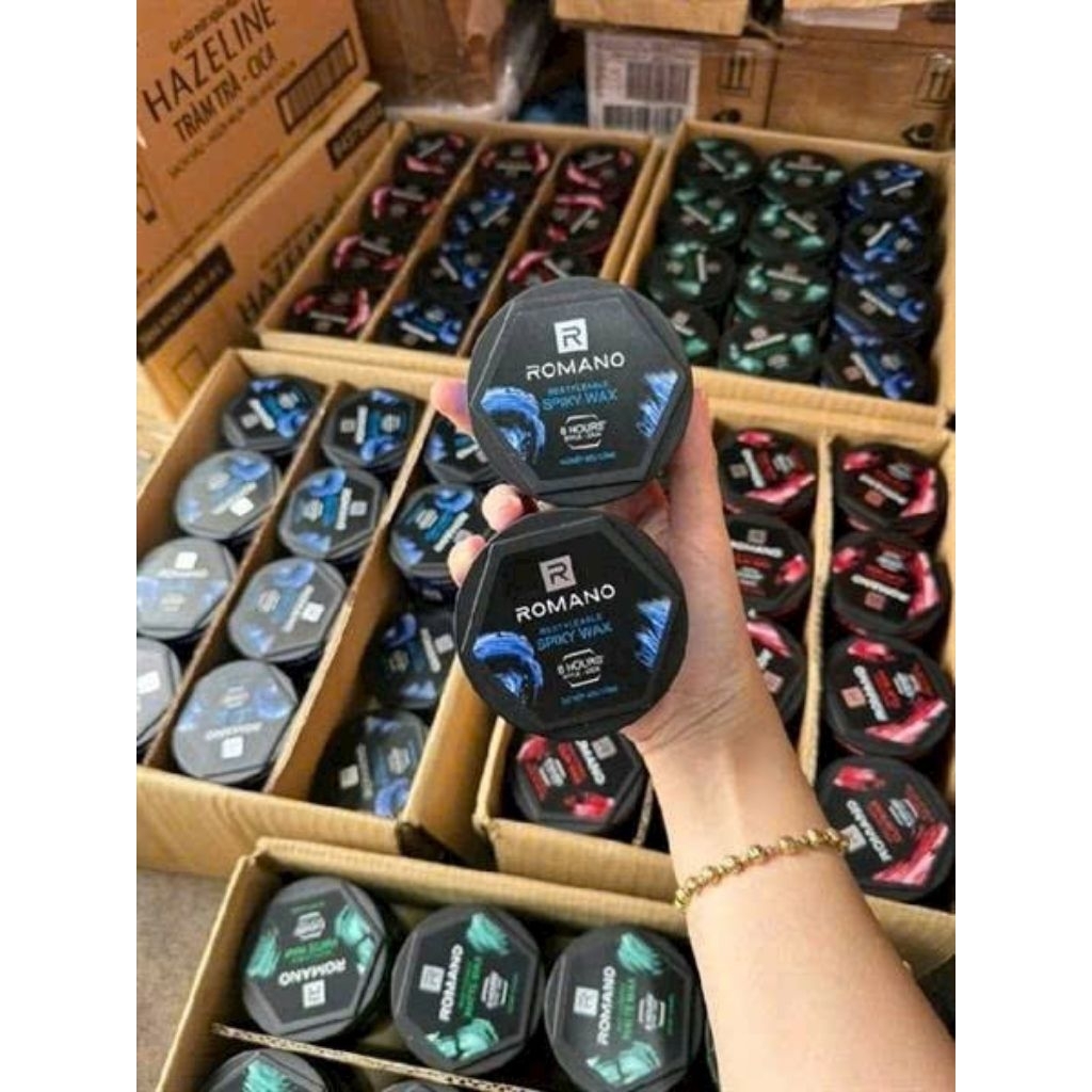 Sáp vuốt tóc Romano Chính Hãng Nha Khách Oiii🌿🌿