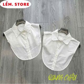 Cổ Áo Giả Sơ Mi, Cổ Nhọn,Cổ Sen