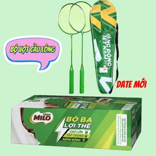   Tặng Vợt Cầu Loông  Sữa Múa Mạch Milo 180ML Cao Cấp Thơm Ngon Bé Thích  180ML X 48Hộp  DATE MỚI 