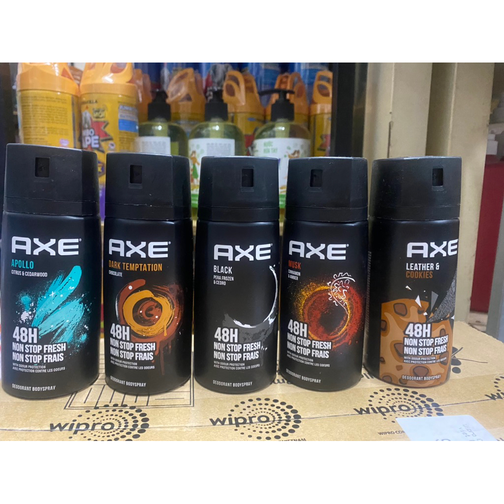 xịt khử mùi dành cho nam axe apolo/black white 150ml