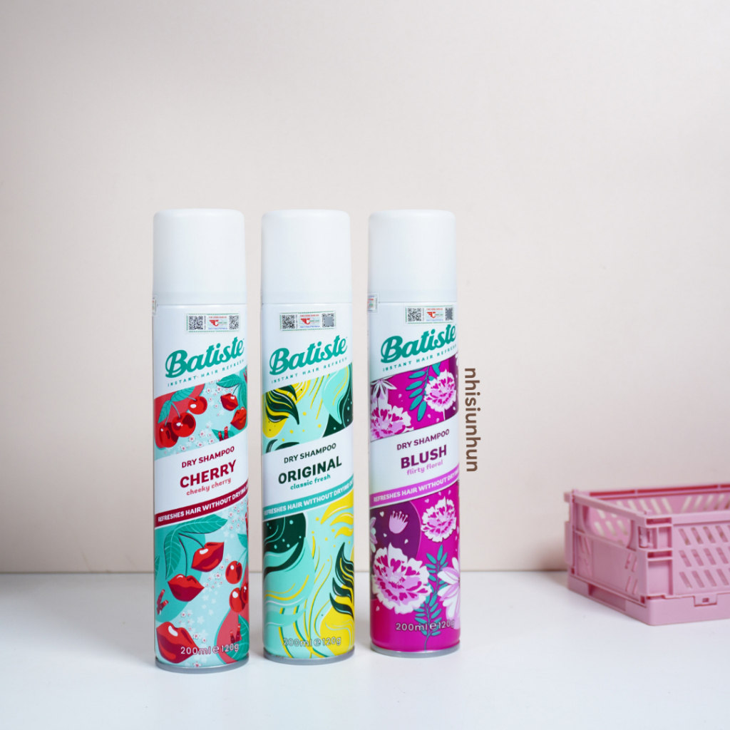 Dầu Gội Khô Batiste Dry Shampoo