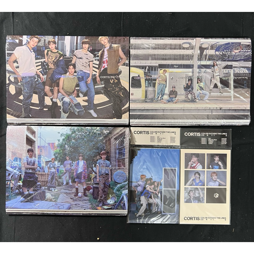  CÓ SẴN Album CORTIS COLOR OUTSIDE THE LINES Chính Hãng Nguyên Seal 